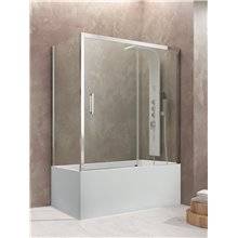 Mampara angular bañera 1 corredera AKTUAL GME