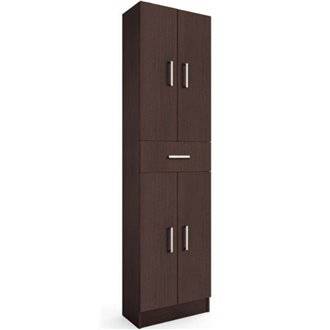 Mueble auxiliar pilar Motril wengu&eacute; 4P/1C SALGAR