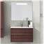Mueble con lavabo de fondo reducido Fresno Tea Ibiza TEGLER