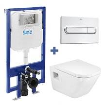 Pack inodoro suspendido The Gap COMPACTO ROCA