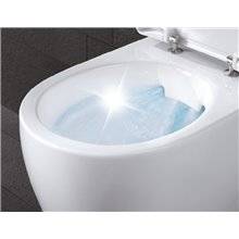 Inodoro suspendido Geberit Smyle Square Rimfree