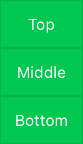 iOS buttons group