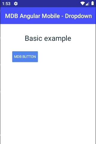 Android dropdown