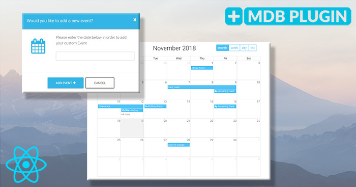 Full Page Calendar