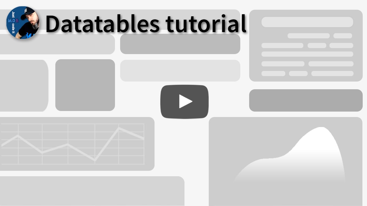 MDB 5 - Bootstrap 5 & Material Design 2.0