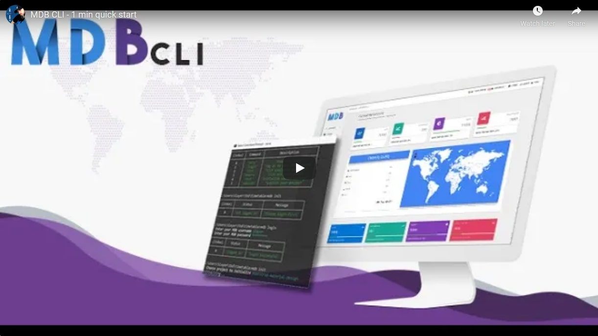 MDB 5 - Bootstrap 5 & Material Design 2.0