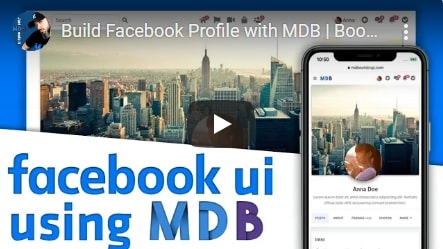 MDB 5 - Bootstrap 5 & Material Design 2.0