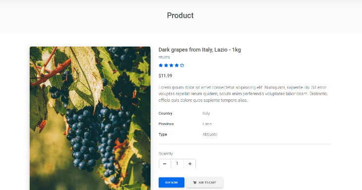 Example eCommerce Register Page
