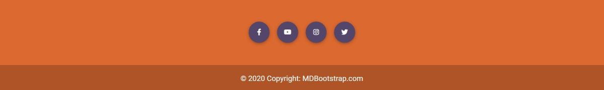 MDB 5 - Bootstrap 5 & Material Design 2.0