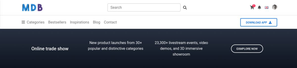 MDB 5 - Bootstrap 5 & Material Design 2.0