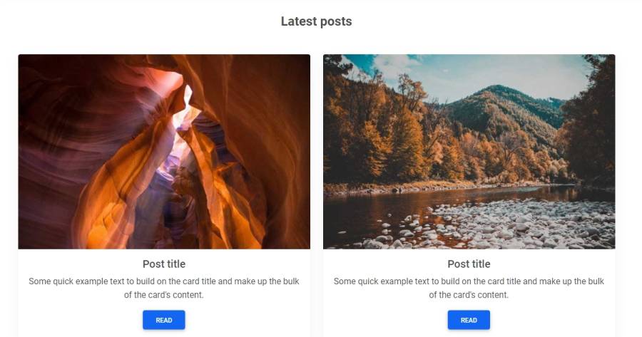 MDB 5 - Bootstrap 5 & Material Design 2.0