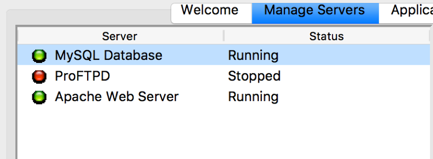 Manage Servers