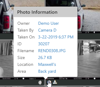 Here is an image of live site where popover works