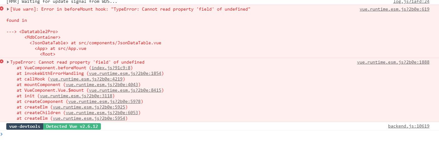 Some Vue Error meybe Helpful