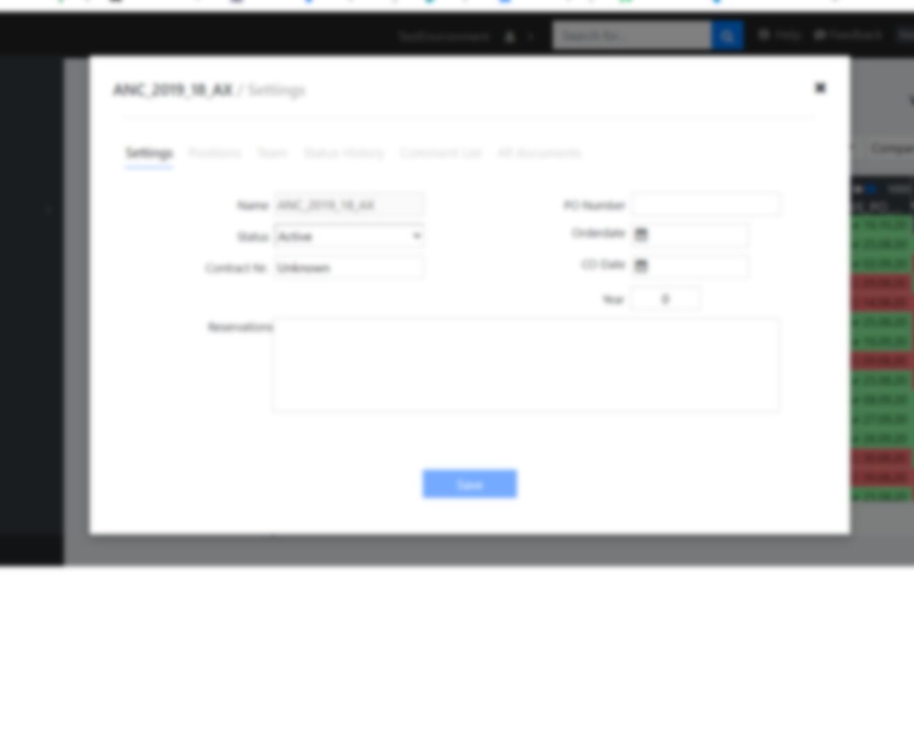 modal that we are using