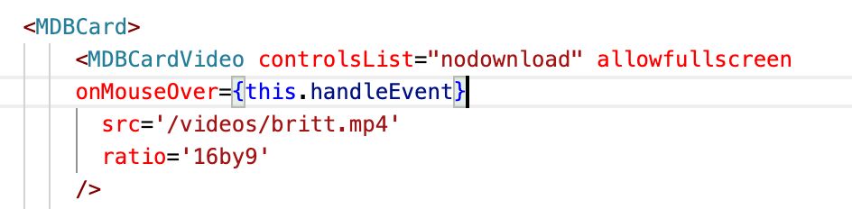 Code for player