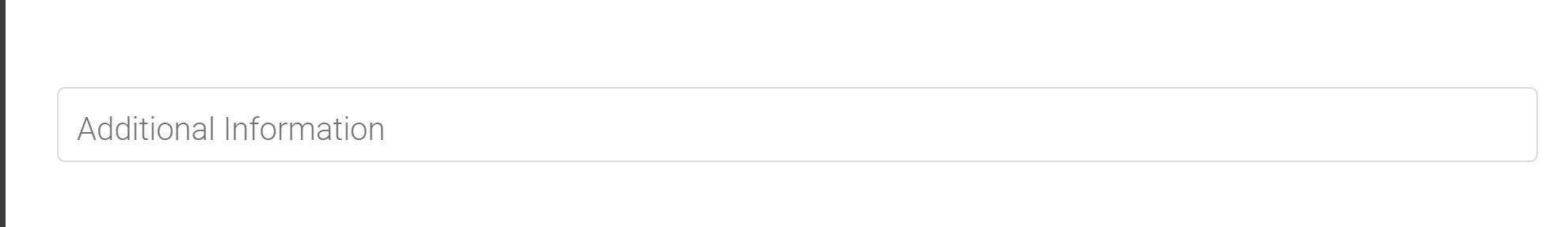 Snippet of the input as it is rendered
