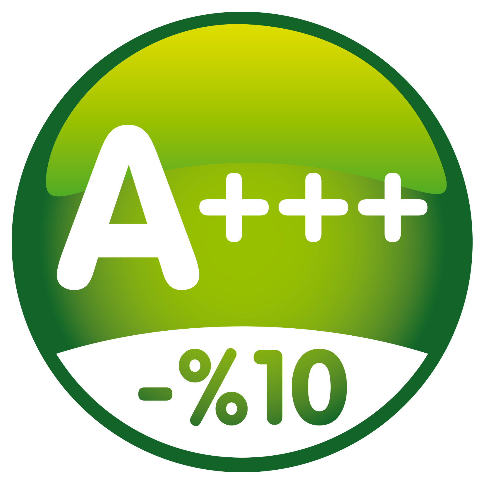 Eficiencia energética A+++ -10%