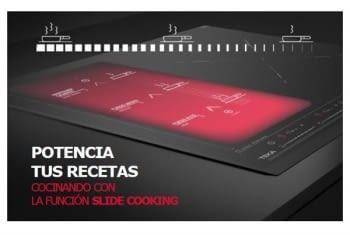 Placa de Inducción Teka IZS 65600 de 60 cm con SlideCooking de 5 zonas de inducción Flex - 3
