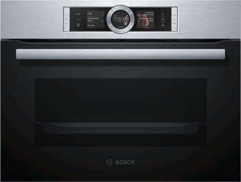 BOSCH CSG636BS3 Horno Compacto 45cm Inox Función Vapor de Gran Capacidad Interior | A+