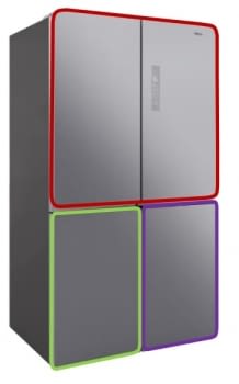 Teka RMF 77920 SS Frigorífico Inverter 4 Puertas Inox No Frost "Ion Clean" ¡ENVÍO GRATIS!