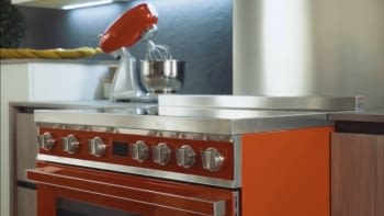 Smeg CPF9IPYW Cocina Portofino Amarilla 90x60cm Horno Pirolítico XXL y 5 Zonas de Inducción - 4