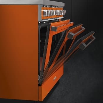 Smeg CPF9IPYW Cocina Portofino Amarilla 90x60cm Horno Pirolítico XXL y 5 Zonas de Inducción - 5