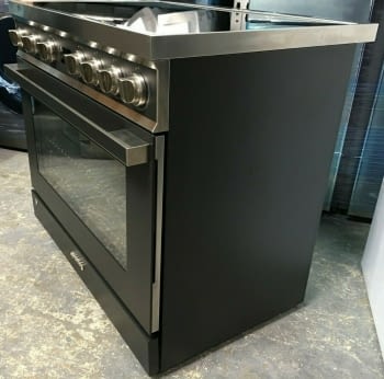 Smeg CPF9IPAN Cocina Portofino Color Antracita 90x60cm Horno Pirolítico XXL y 5 Zonas de Inducción - 2