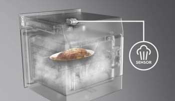 Horno Vapor Electrolux EOA9S31CX A++ | WIFI | Camara en Directo | 70L XXL | Cocción Tradicional + Vapor + Sonda | 260 recetas - 3