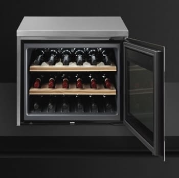 Vinoteca 18 Botellas Smeg CVF318X Baja Sonoridad 43dB Acabados de Calidad Clase A+