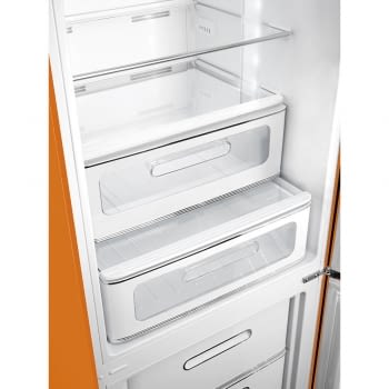 Combi Smeg FAB32ROR5 Naranja No Frost Estética Retro Años 50 A+++ Iluminación Led | Bisagra Derecha | ¡Envío Gratis! - 3