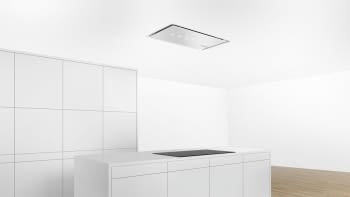 Campana de Techo Bosch DRC99PS20 enCristal Blanco de 90cm | Conexión WiFi | Clase A - 2