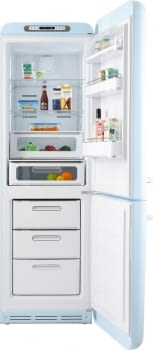 Combi Smeg FAB32RPB5 Azul celeste No Frost Estética Retro Años 50 A+++ Iluminación Led | Bisagra Derecha | ¡Envío Gratis! - 2