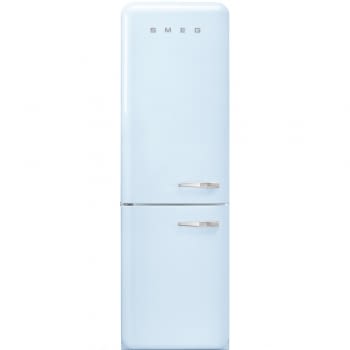 Combi Smeg FAB32LPB5 Azul celeste No Frost Estética Retro Años 50 A+++ Iluminación Led | Bisagra Izquierda | ¡Envío Gratis!