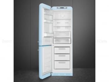 Combi Smeg FAB32LPB5 Azul celeste No Frost Estética Retro Años 50 A+++ Iluminación Led | Bisagra Izquierda | ¡Envío Gratis! - 3