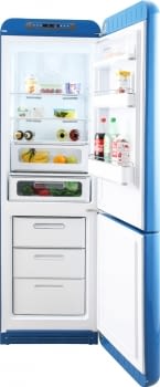 Combi Smeg FAB32RBE5 Azul No Frost Estética Retro Años 50 A+++ Iluminación Led | Bisagra Derecha | ¡Envío Gratis! - 3