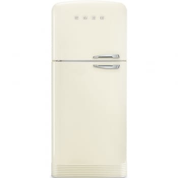 SMEG FAB50LCR Frigorífico 2P Color Crema No Frost Años 50 Bisagra Izquierda A++ | ¡Envío Gratis!