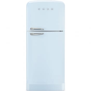 SMEG FAB50RPB Frigorífico 2P Color Azul Celeste No Frost Años 50 Bisagra Derecha A++ ¡Envío Gratis!