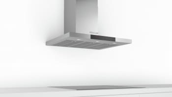 Campana decorativa de pared Bosch DWB98JQ50 en Acero inoxidable de 90 cm a 843 m³/h | Motor EcoSilence A+ | Serie 6 - 4