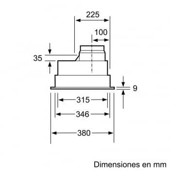 Módulo de integracón Bosch DHL755BL Plata Metalizado de 75 cm a 638 m³/h | Clase C | Serie 4 - 3