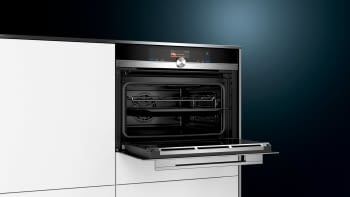Horno Compacto Siemens CS636GBS2 Inoxidable de 45 cm con Vapor | Recetas programadas con cookControl Plus | Clase A+ | iQ700 - 3