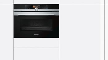 Horno Compacto Siemens CS636GBS2 Inoxidable de 45 cm con Vapor | Recetas programadas con cookControl Plus | Clase A+ | iQ700 - 5