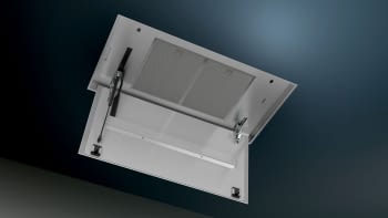 Extractor de Techo Siemens LR97CBS20 Blanco de 90 cm con una potencia de 798 m³/h | WiFi Home Connect | Motor iQdrive Clase A | iQ500 - 4
