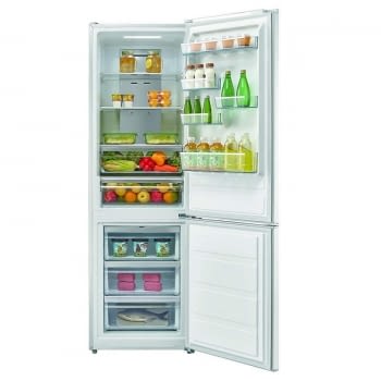 Combi EDESA EFC-1832 DNF GWH Cristal Blanco | Luz Led | NoFrost | 1880 x 595 x 630 mm | A++ - 3