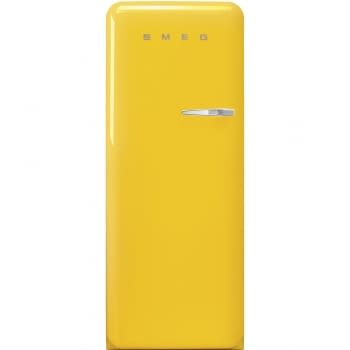 Smeg FAB28LYW5 Frigorífico-Congelador Amarillo 153x60x72,8cm | 1 Puerta | Apertura Izquierda | A+++ | ¡Envío Gratis!