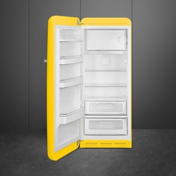 Smeg FAB28LYW5 Frigorífico-Congelador Amarillo 153x60x72,8cm | 1 Puerta | Apertura Izquierda | A+++ | ¡Envío Gratis! - 2
