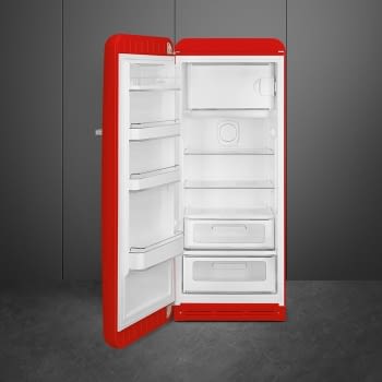 Smeg FAB28LRD5 Frigorífico-Congelador Rojo 153x60x72,8cm | 1 Puerta | Apertura Izquierda | A+++ | ¡Envío Gratis! - 2