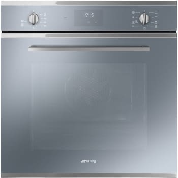 SMEG SF6400TVS Horno Multifunción | Vapor Clean| 60cm Cristal Plateado | Envío Gratis