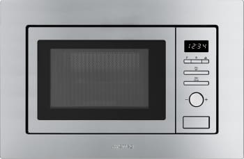 SMEG FMI017X Microondas con Grill | Acero Inoxidable Antihuellas | Envío Gratis