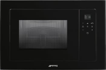 SMEG FMI120N2 Microondas con Grill Integrable | Cristal Negro | Envío Gratis STOCK